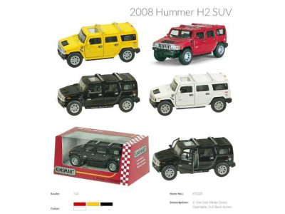 Машина Kinsmart 2008 Hummer H2 SUV KT5337W Машина Kinsmart 2008 Hummer H2 SUV KT5337W