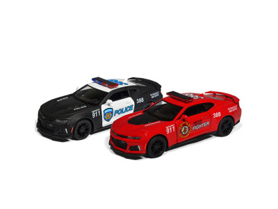 Модель легкова Camaro Police/FireFighter KT5399WPR Модель легкова Camaro Police/FireFighter KT5399WPR