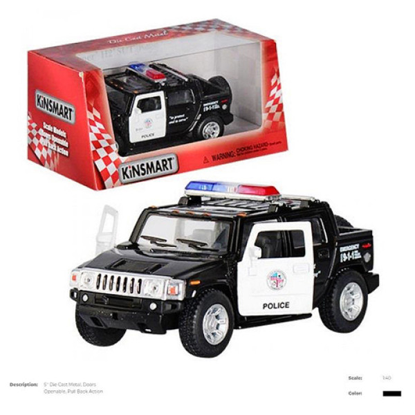 Машина Kinsmart "Hummer H2" Police KT5097WP Машина Kinsmart "Hummer H2" Police KT5097WP