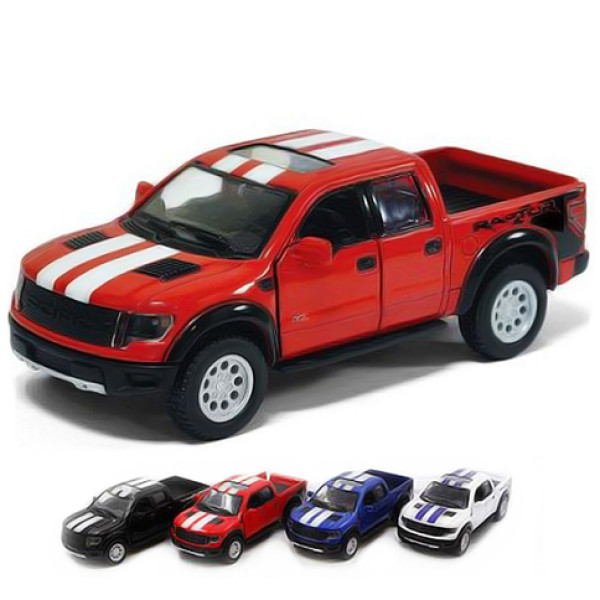 Машина Kinsmart "FORD F-150 SVT RAPTOR SUPERCREW (2013)" KT5365FW