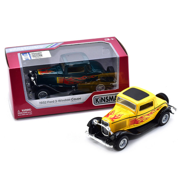 Модель легкова 1932 Ford 3-Window Coupe w/printin 1932 Ford 3-Window Coupe KT5332FW Модель легкова 1932 Ford 3-Window Coupe w/printin 1932 Ford 3-Window Coupe KT5332FW
