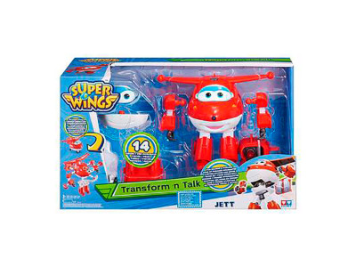 Іграшка трансформер Super Wings Jett розмов. YW710310 Іграшка трансформер Super Wings Jett розмов. YW710310