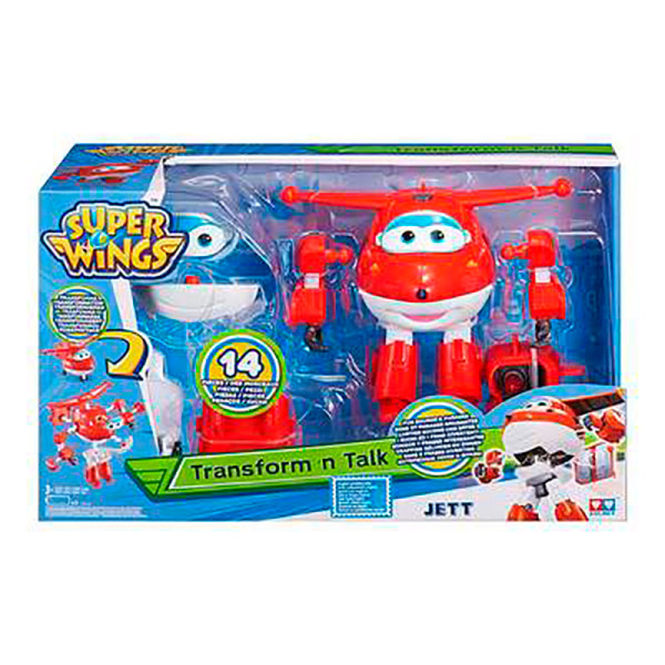 Іграшка трансформер Super Wings Jett розмов. YW710310 Іграшка трансформер Super Wings Jett розмов. YW710310