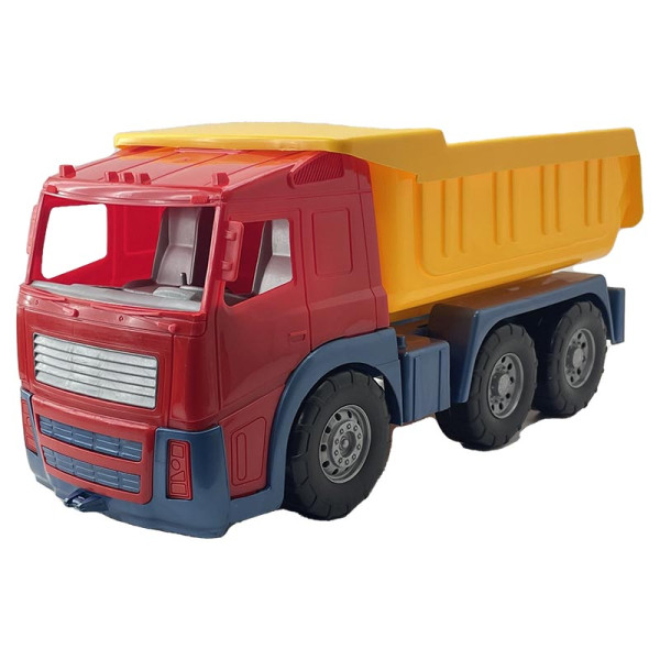 Машинка-самоскид "Акрос" 0510_Red-Yellow