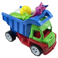 Машинка "Алекс" із кеглями 089_Green-Blue Машинка "Алекс" із кеглями 089_Green-Blue