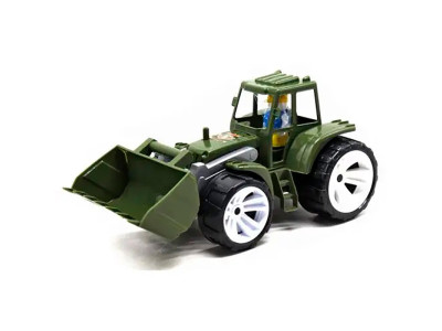 Трактор BAMS 1 ківш вiйськовий арт.007/19 Бамсик 007/19