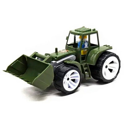 Трактор BAMS 1 ківш вiйськовий арт.007/19 Бамсик 007/19