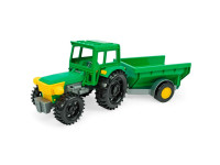 Машинка Tigres Трактор із причепом 39348_Trailer Green-Green