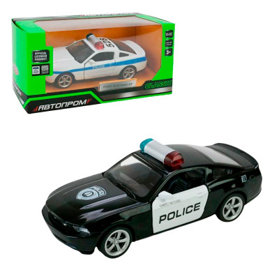Машинка Автопром Ford Mustang GT 1:43 металева 4372_Black