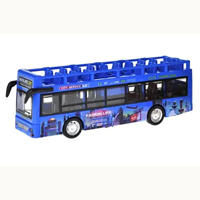 Машинка Автобус інерційний зі звуком і світлом 7736_Blue Машинка Автобус інерційний зі звуком і світлом 7736_Blue