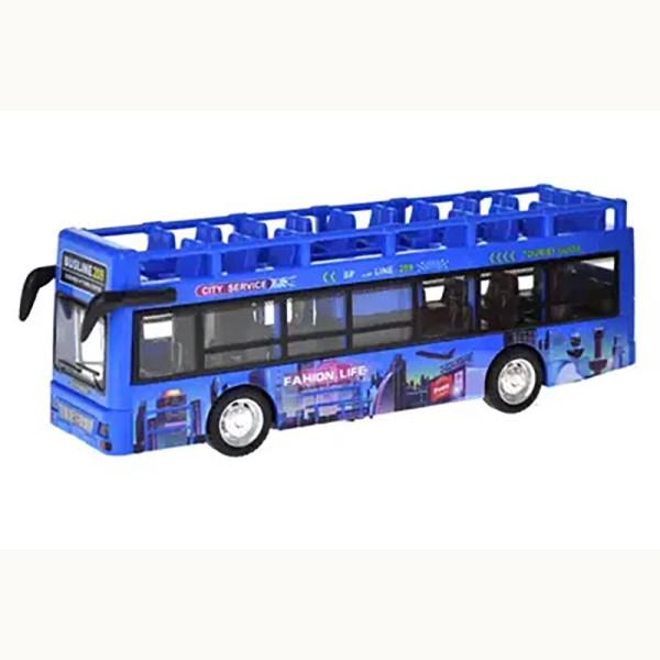 Машинка Автобус інерційний зі звуком і світлом 7736_Blue Машинка Автобус інерційний зі звуком і світлом 7736_Blue
