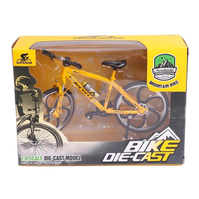 Фінгербайк Bike Die-Cast пальчиковий велосипед 2022_Yellow