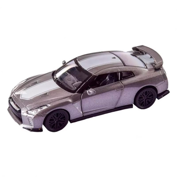 Машина метал "АВТОПРОМ"1:42 Nissan GT-R (R35)откр.дверів кор 4353_Gray Машина метал "АВТОПРОМ"1:42 Nissan GT-R (R35)откр.дверів кор 4353_Gray