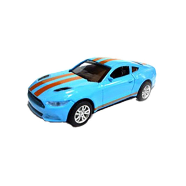 Машина "Mustang" металева інерційна в блоці 12шт р.11*4*3см K137A3_Ocean