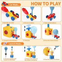 Ігровий набір Запускалка машинок на повітрі KB177-3 Ігровий набір Запускалка машинок на повітрі KB177-3