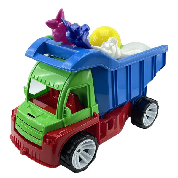 Машинка "Алекс" із кеглями 089_Green-Blue Машинка "Алекс" із кеглями 089_Green-Blue