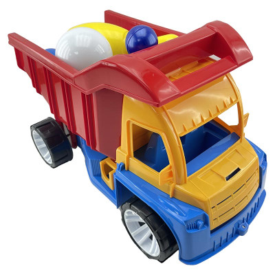 Машинка "Алекс" з маленькими кеглями 084_Yellow-Red Машинка "Алекс" з маленькими кеглями 084_Yellow-Red