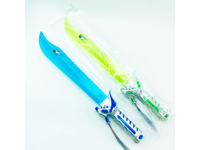 Дитячий меч Акула з лазером 3 кольори K40