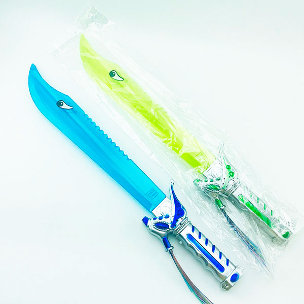 Дитячий меч Акула з лазером 3 кольори K40
