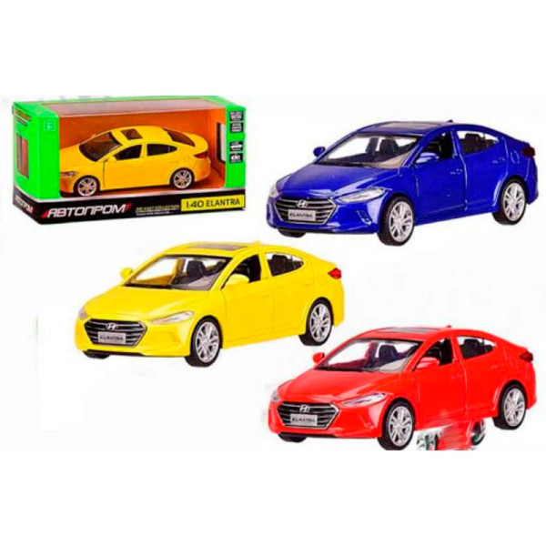 Іграшка метал 3434 АВТОПРОМ 1:40 Elantra відкр дв у кор 3434