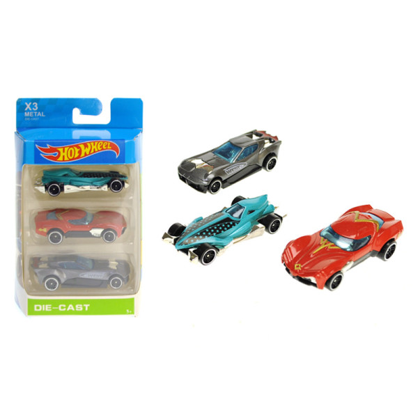 Набір машин металевих Гонка в коробці 3шт B003 B003 Набір машин металевих Гонка в коробці 3шт B003 B003
