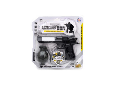 Поліцейський набір із пістолетом і гранатою HY073 Поліцейський набір із пістолетом і гранатою HY073