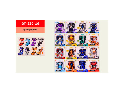 Трансформер "Tobot" (8 видів) мікс DT-339-16