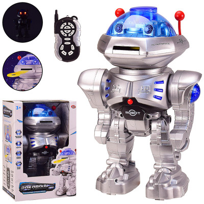 Робот на батарейках радіокерований муз звук ефекти 9894 Робот на батарейках радіокерований муз звук ефекти 9894