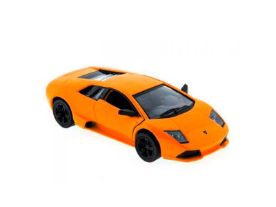 Модель легкова LAMBORGHINI MURCIELAGO інерційна металева KT5317W_Orange