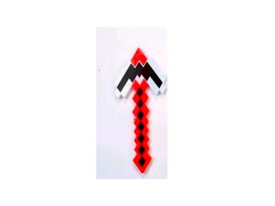 Зброя Minecraft Кирка 40-975-2_Red