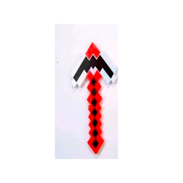 Зброя Minecraft Кирка 40-975-2_Red Зброя Minecraft Кирка 40-975-2_Red