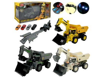 Трактор трансформер з машиками трансфориуєтся в трамплін A333-318A Трактор трансформер з машиками трансфориуєтся в трамплін A333-318A