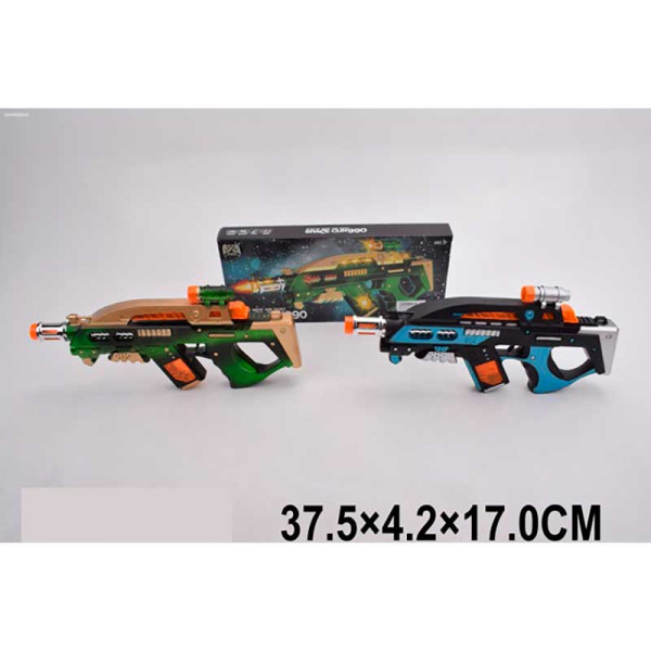 Автомат 2виду батар. світло звук 990-1 Автомат 2виду батар. світло звук 990-1