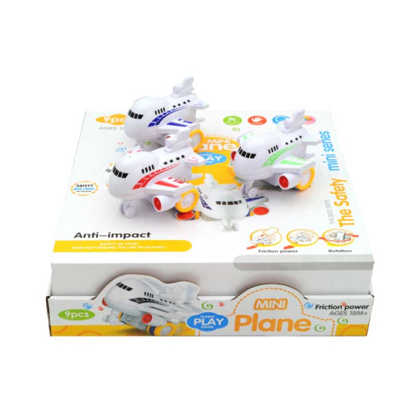 Літак інерційний в блоці 9шт 2014-02A+ 201402A+ Літак інерційний в блоці 9шт 2014-02A+ 201402A+