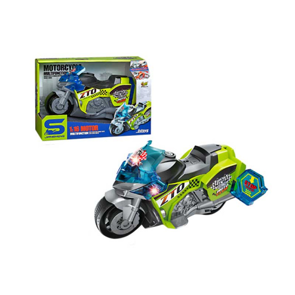 Мотоцикл інерційний озвучений зі світлом JS127 JS127