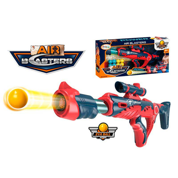 Помповий бластер на поролонових кульках 8 штук у комплекті Q7703