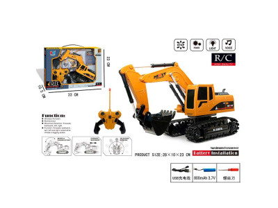 Будтехніка на радіокеруванні зі світлом та звуком 689-803 Будтехніка на радіокеруванні зі світлом та звуком 689-803