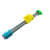 Водяний пістолет помповий M207XY_Green-Yellow-Gray-Blue