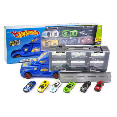 Вантажівка інерційна "HOT WHEELS" (6 машинок) JH933-1