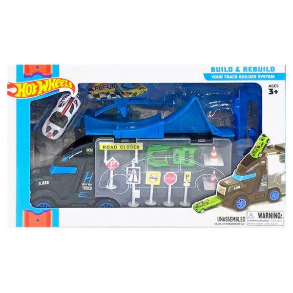 Трек з запуском "Hot Wheels" в коробці QQ8839 Трек з запуском "Hot Wheels" в коробці QQ8839