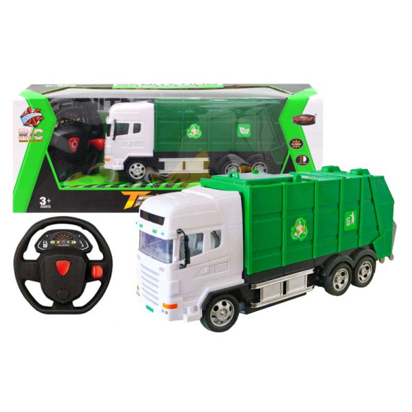 Сміттєвоз на радіокеруванні озвучений зі світлом в коробці р.385*125*16 666 684 Сміттєвоз на радіокеруванні озвучений зі світлом в коробці р.385*125*16 666 684