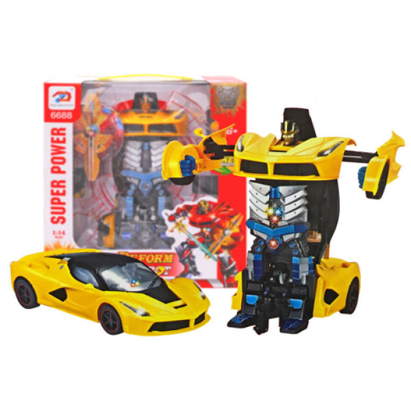 Машина трансформер на радіокеруванні в коробці 668883A Машина трансформер на радіокеруванні в коробці 668883A