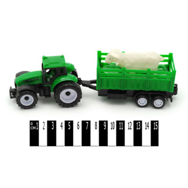 Трактор "Фермер" із причепом 9975-2 Трактор "Фермер" із причепом 9975-2