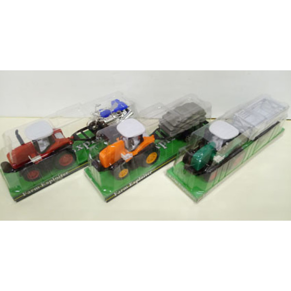 Трактор із причепом (інерційний) 1616-1/2/3/4