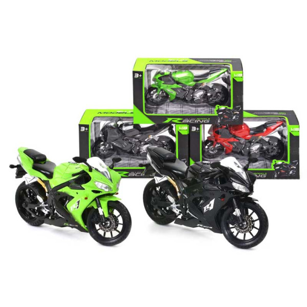 Мотоцикл металевий (3 види) HX794-1 Мотоцикл металевий (3 види) HX794-1