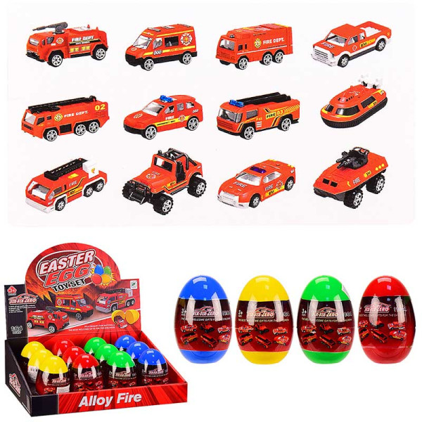 Машина метал. пожежна у яйці 660-A209 Машина метал. пожежна у яйці 660-A209