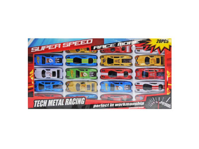 Набір машин металевих в коробці 20шт XL820 р.33*17*2см. XL820 Набір машин металевих в коробці 20шт XL820 р.33*17*2см. XL820