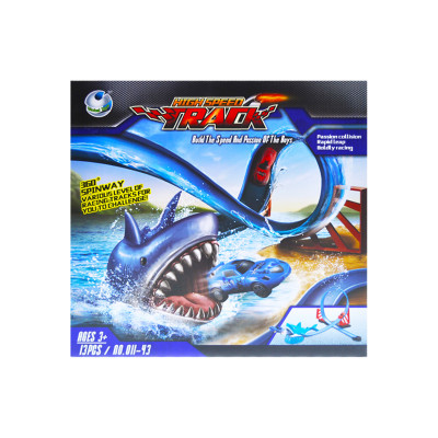 Трек із запуском "SHARK" у коробці 32 х 31 х 10 см 1143