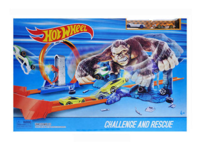 Трек із запуском Hot Wheel + 2 машинки 5781