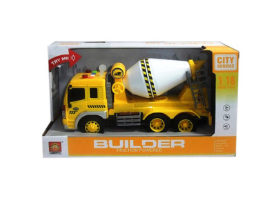 Спецтехніка бетономішалка батарейки світло звук GC040358 Спецтехніка бетономішалка батарейки світло звук GC040358